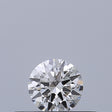 0.21 carat Round diamond E IF Excellent