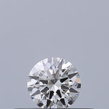 0.21 carat Round diamond E IF Excellent