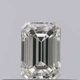 0.25 carat Emerald diamond F  VVS2