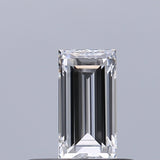 0.32 carat Baguette diamond D VVS1 