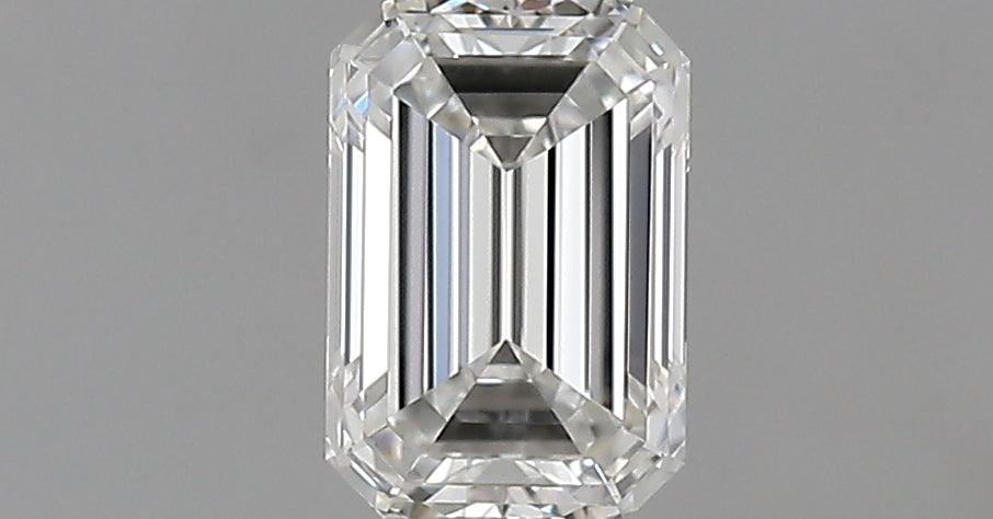 0.71 carat Emerald diamond F IF Excellent