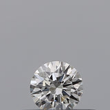 0.18 carat Round diamond E  VVS2 Excellent
