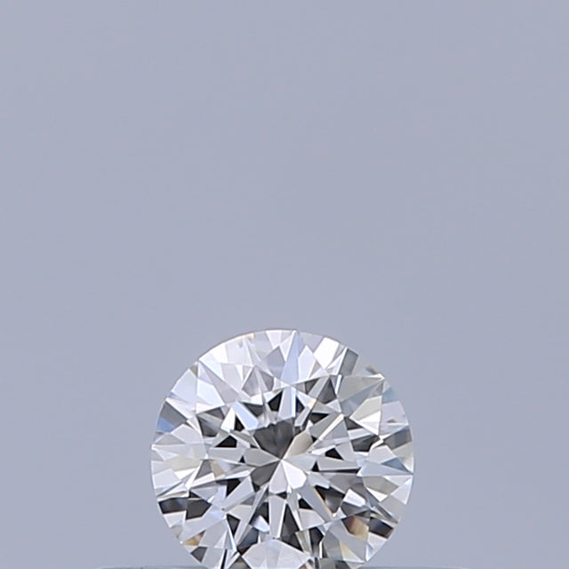 0.18 carat Round diamond E VVS2 Excellent