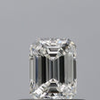 0.37 carat Emerald diamond F VS1 