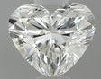0.36 carat Heart diamond H VVS1 