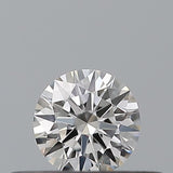 0.21 carat Round diamond E VVS1 Excellent