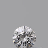 0.18 carat Round diamond E  VVS2 Excellent