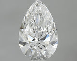 0.50 carat Pear diamond E VVS1 