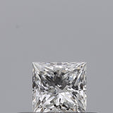 0.24 carat Princess diamond D  VVS2