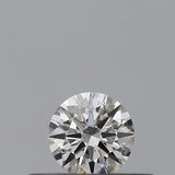 0.19 carat Round diamond E  VS1 Excellent