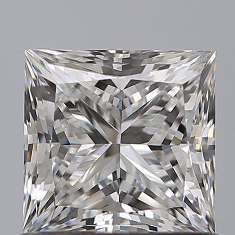 0.91 carat Princess diamond E VS2 