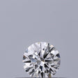 0.18 carat Round diamond D IF Excellent