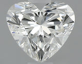 0.70 carat Heart diamond F VVS1 