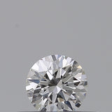 0.23 carat Round diamond E IF Excellent