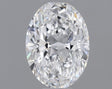 0.40 carat Oval diamond D IF 