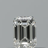 0.25 carat Emerald diamond F VVS1 