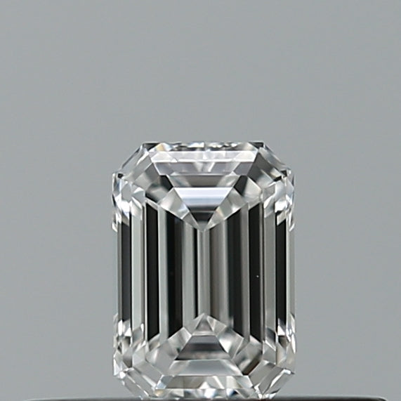 0.23 carat Emerald diamond E VVS1 