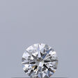 0.18 carat Round diamond D IF Excellent