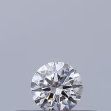 0.18 carat Round diamond D IF Excellent