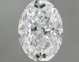 0.50 carat Oval diamond D VVS2 