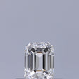 0.23 carat Emerald diamond E VVS1 