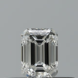 0.23 carat Emerald diamond F VVS1 