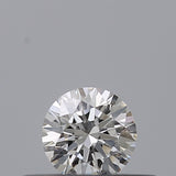 0.22 carat Round diamond E  VVS2 Excellent