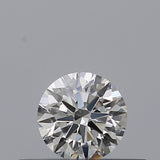 0.26 carat Round diamond F  IF Excellent