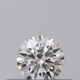 0.18 carat Round diamond E  VVS2 Excellent