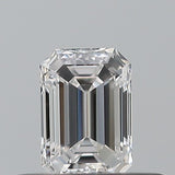 0.26 carat Emerald diamond D  VS1