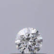 0.21 carat Round diamond F VVS1 Excellent