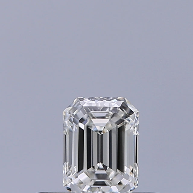 0.24 carat Emerald diamond F VVS1 