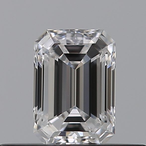0.33 carat Emerald diamond D  VVS2