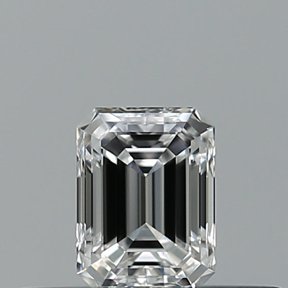 0.25 carat Emerald diamond D  VVS2