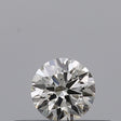 0.21 carat Round diamond H VVS1 Excellent