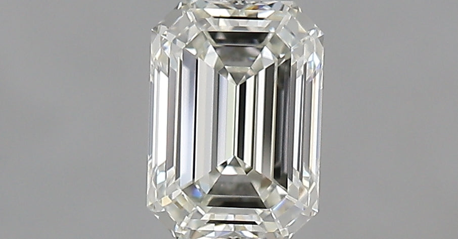 0.72 carat Emerald diamond H IF Excellent