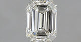 0.72 carat Emerald diamond H IF Excellent
