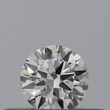 0.18 carat Round diamond D  VVS2 Excellent