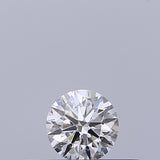 0.18 carat Round diamond E VVS1 Excellent