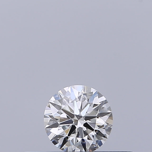 0.18 carat Round diamond E VVS1 Excellent