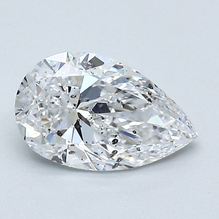 0.9 carat Pear diamond D  I1