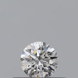 0.18 carat Round diamond D  VVS2 Excellent