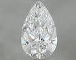 0.70 carat Pear diamond D VS2 
