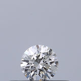 0.18 carat Round diamond E VVS1 Excellent