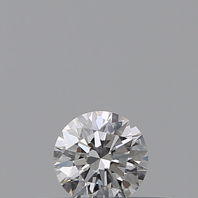 0.18 carat Round diamond F  IF Excellent