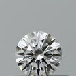 0.23 carat Round diamond D VVS2 Excellent
