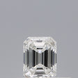 0.24 carat Emerald diamond E VVS2 