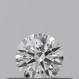 0.21 carat Round diamond F  VVS1 Excellent