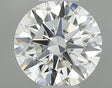 0.34 carat Round diamond I IF Excellent