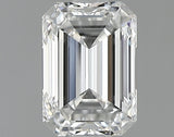 1.00 carat Emerald diamond E VVS1 